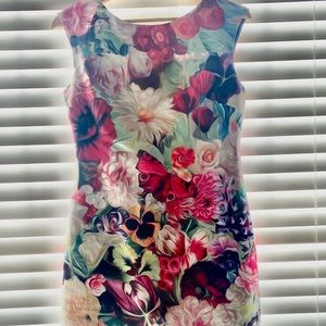 Ted Baker size 2 round collar and V neck in the back